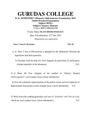 GC-2021 B.Sc. (Honours) Botany Semester-5 Paper-DSE-B-5P QP.pdf