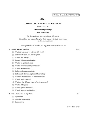 CU-2021 B.Sc. (General) Computer Science Semester-3 Paper-SEC-A-2 QP.pdf