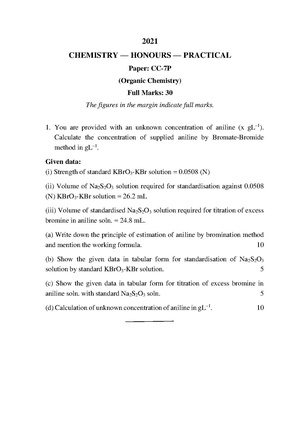 GC-2021 B.Sc. (Honours) Chemistry Semester-3 Paper--CC-7P QP.pdf