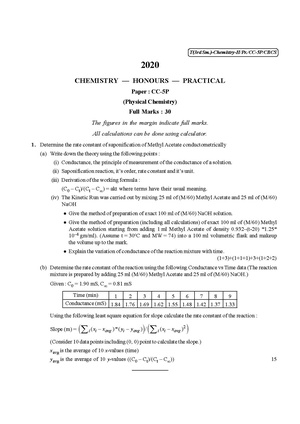CU-2020 B.Sc. (Honours) Chemistry Semester-III Paper-CC-5P Practical QP.pdf