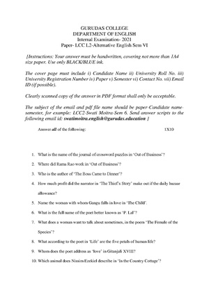 GC-2021 B.A. (General) English Semester-VI Paper-LCC-L-2 IA QP.pdf