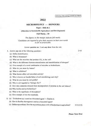CU-2022 B.Sc. (Honours) Microbiology Semester-5 Paper-DSE-B-2 QP.pdf