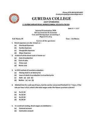 GC-2020 B. Com. (General) Commerce Semester-II Paper-CC-2.1Cg QP.pdf