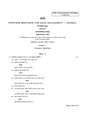 CU 2020 B. Com. (General) Consumer Behaviour & Sales Management Part-III Paper-VII QP.pdf
