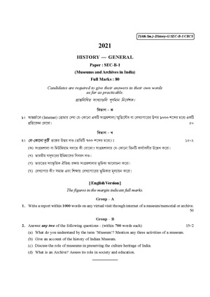 CU-2021 B.A. (General) History Semester-IV Paper-SEC-B-1 QP.pdf