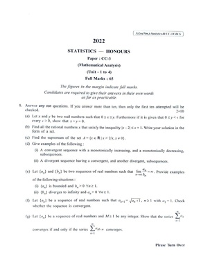 CU-2022 B.Sc. (Honours) Statistics Semester-2 Paper-CC-3 QP.pdf
