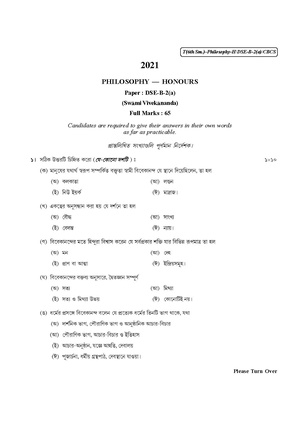 CU-2021 B.A. (Honours) Philosophy Semester-VI Paper-DSE-B-2(a) QP.pdf