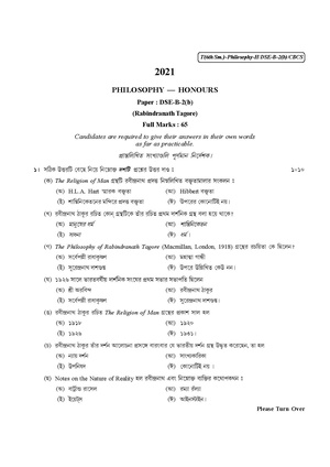 CU-2021 B.A. (Honours) Philosophy Semester-VI Paper-DSE-B-2(b) QP.pdf