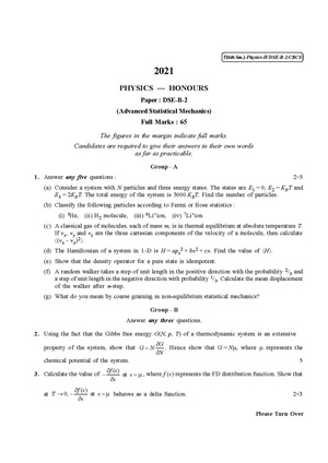 CU-2021 B.Sc. (Honours) Physics Semester-VI Paper-DSE-B-2 QP.pdf