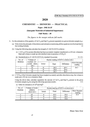 CU-2020 B.Sc. (Honours) Chemistry Semester-V Paper-DSE-B-1P Practical QP.pdf