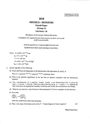 CU-2018 B.Sc. (Honours) Physics Paper-IV Group-A QP.pdf