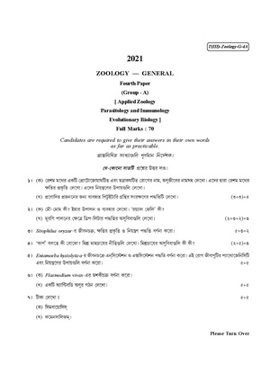 CU-2021 B.Sc. (General) Zoology Part-III Paper-IV QP.pdf