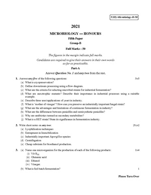 CU-2021 B.Sc. (Honours) Microbiology Part-III Paper-V (Group-B) QP.pdf