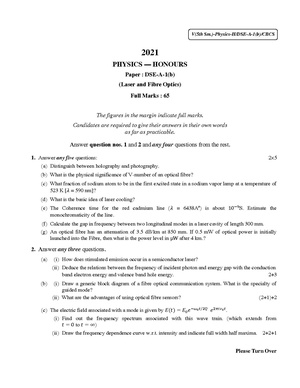 CU-2021 B.Sc. (Honours) Physics Semester-5 Paper-DSE-A-1(b) QP.pdf