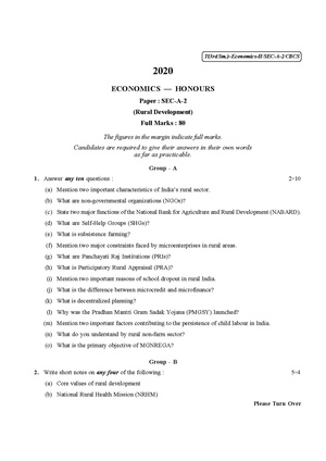 CU-2020 B.A. B.Sc. (Honours) Economics Semester-III Paper-SEC-A-2 QP.pdf