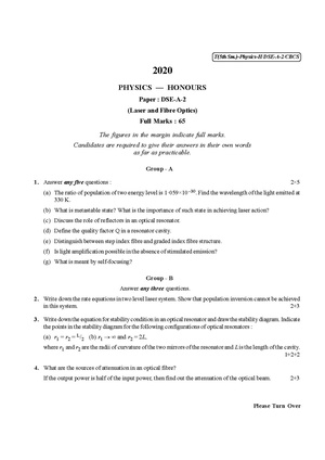 CU-2020 B.Sc. (Honours) Physics Semester-V Paper-DSE-A-2 QP.pdf