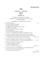 CU-2020 B.Sc. (Honours) Zoology Part-III Paper-VI Unit-I QP.pdf