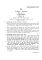 CU-2020 B.A. (Honours) Sanskrit Semester-III Paper-SEC-A-1 QP.pdf