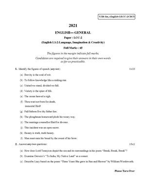 CU-2021 B.A. (General) English Semester-5 Paper-LCC-2 QP.pdf