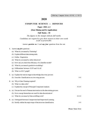 CU-2020 B.Sc. (Honours) Computer Science Semester-V Paper-DSE-A-2 QP.pdf