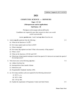 CU-2021 B.Sc. (Honours) Computer Science Semester-IV Paper-CC-10 QP.pdf