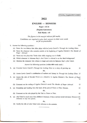 CU-2022 B.A. (Honours) English Semester-3 Paper-CC-6 QP.pdf