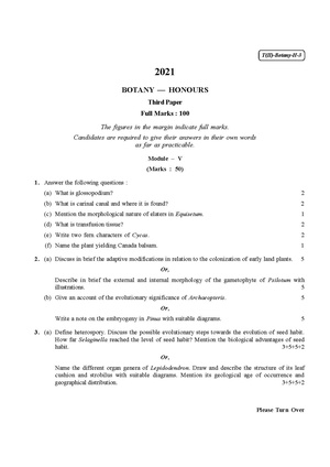 CU-2021 B.Sc. (Honours) Botany Part-II Paper-III QP.pdf