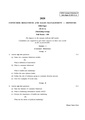 CU-2020 B. Com. (Honours) Consumer Behaviour and Sales Management Part-III Paper-V QP.pdf