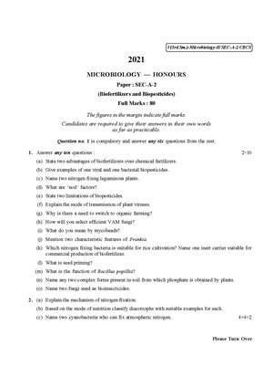 CU-2021 B.Sc. (Honours) Microbiology Semester-3 Paper-SEC-A-2 QP.pdf