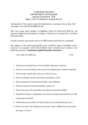GC-2021 B.A. (General) English Semester-IV Paper-LCC-L-2 IA QP.pdf