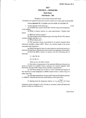 CU-2017 B.Sc. (Honours) Physics Paper-VI QP.pdf