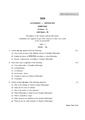 CU-2020 B.A. (Honours) Sanskrit Part-III Paper-VIII Course-I QP.pdf