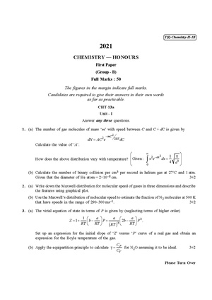 CU-2021 B.Sc. (Honours) Chemistry Part-I Paper-IB QP.pdf