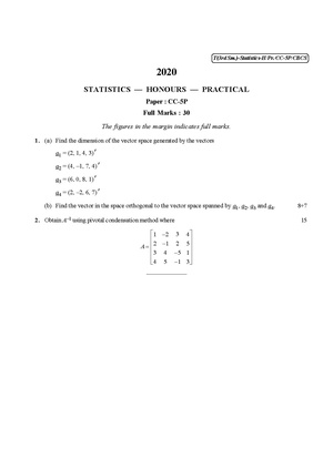GC-2020 B.Sc. (Honours) Statistics Semester-III Paper-CC-5P Practical QP.pdf
