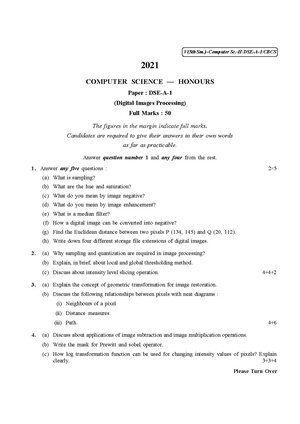 CU-2021 B.Sc. (Honours) Computer Science Semester-5 Paper-DSE-A-1 QP.pdf