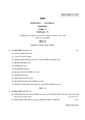 CU-2020 B.Sc. (General) Zoology Part-III Paper-IV (Set-3) QP.pdf