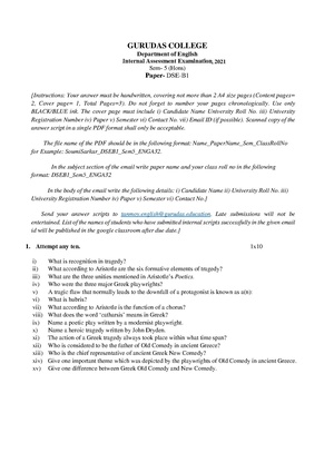 GC-2021 B.A. (Honours) English Semester-V Paper-DSE-B-1 IA QP.pdf