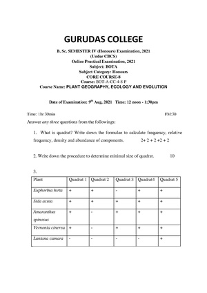 GC-2021 B.Sc. (Honours) Botany Semester-IV Paper-CC-8-P Practical QP.pdf
