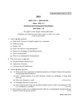 CU-2021 B.Sc. (Honours) Botany Semester-5 Paper-DSE-A-2 QP.pdf
