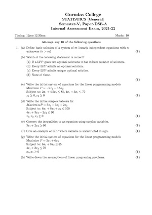 GC-2021 B.Sc. (General) Statistics Semester-V Paper-DSE-A IA QP.pdf