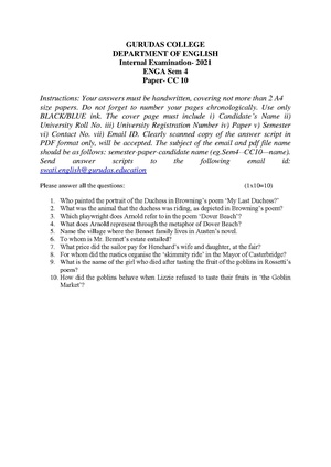 GC-2021 B.A. (Honours) English Semester-IV Paper-CC-10 IA QP.pdf