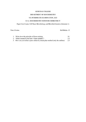 GC-2020 B.Sc. (Honours) Biochemistry Semester-IV Paper-CC-10 (Practical) QP.pdf