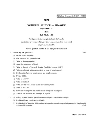 CU-2021 B.Sc. (Honours) Computer Science Semester-3 Paper-SEC-A-2 QP.pdf
