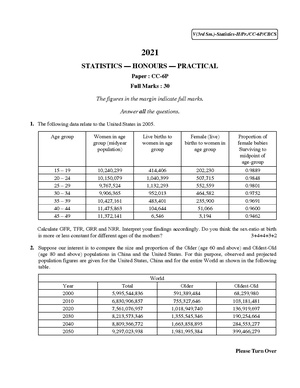 CU-2021 B.Sc. (Honours) Statistics Semester-3 Paper-CC-6P QP.pdf