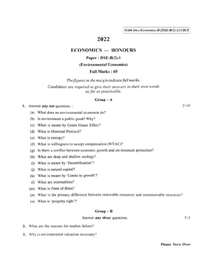 CU-2022 B.A. B.Sc. (Honours) Economics Semester-6 Paper-DSE-B(2)-1 QP.pdf