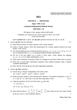 CU-2021 B.Sc. (Honours) Physics Semester-5 Paper-DSE-A-1(a) QP.pdf