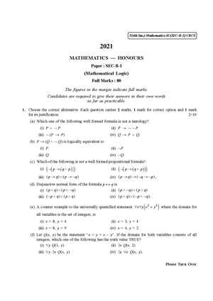 CU-2021 B.Sc. (Honours) Mathematics Semester-IV Paper-SEC-B-1 QP.pdf