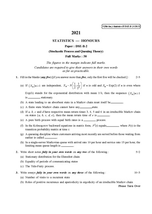 CU-2021 B.Sc. (Honours) Statistics Semester-5 Paper-DSE-B-2 QP.pdf