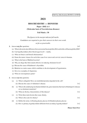 CU-2021 B.Sc. (Honours) Biochemistry Semester-VI Paper-DSE-A-4 QP.pdf