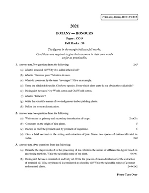 CU-2021 B.Sc. (Honours) Botany Semester-IV Paper-CC-9 QP.pdf